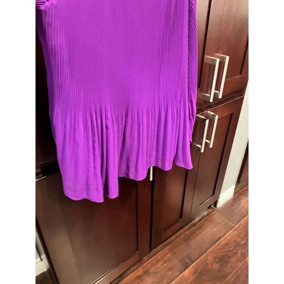 INC Purple Flowing Blouse 3X! - Picture 7 of 8